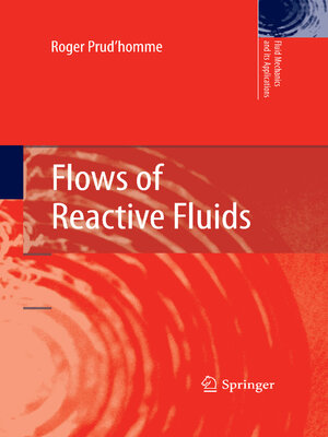 cover image of Flows of Reactive Fluids